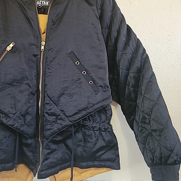 BRAETAN Puffer Jacket thick warm jacket womens size M pre-owned 1980s Winter - Picture 4 of 16